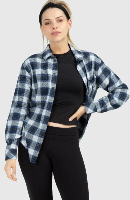 Lilac Marble Boyfriend Plaid Shirt purpose