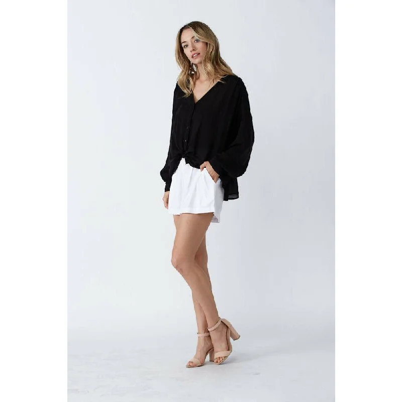 Long Sleeve Button Down Shirt Streetwear Style for 